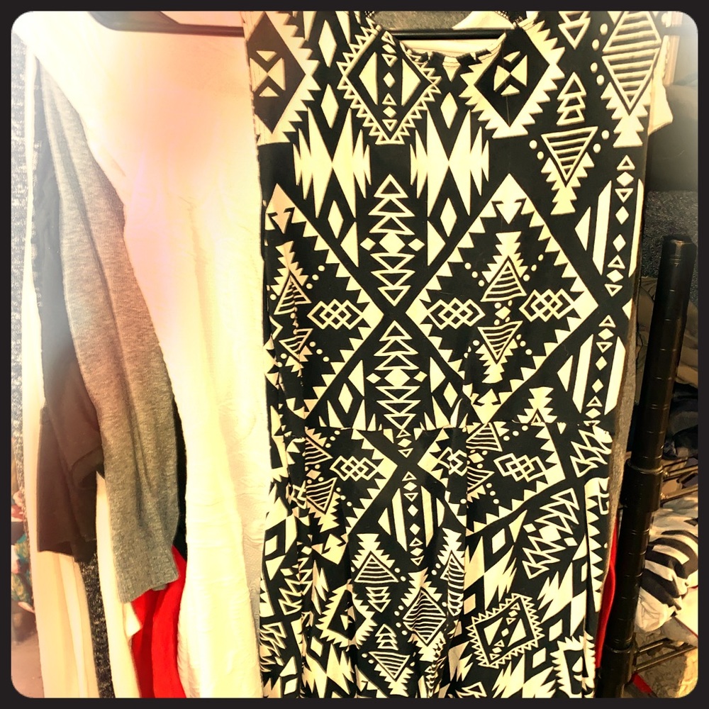Pink Vs dress Aztec
